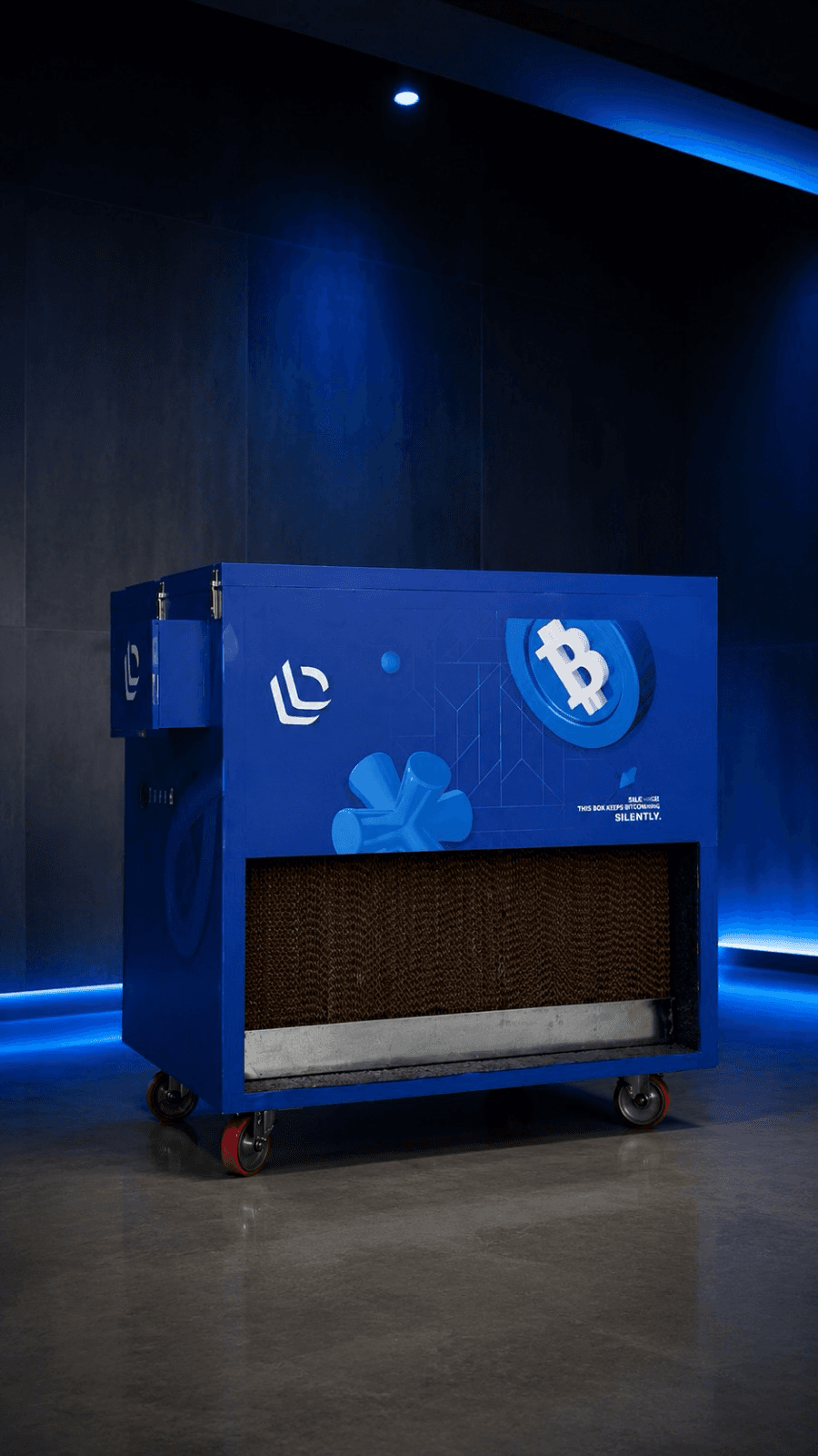 Dahab Silent Box — studio render